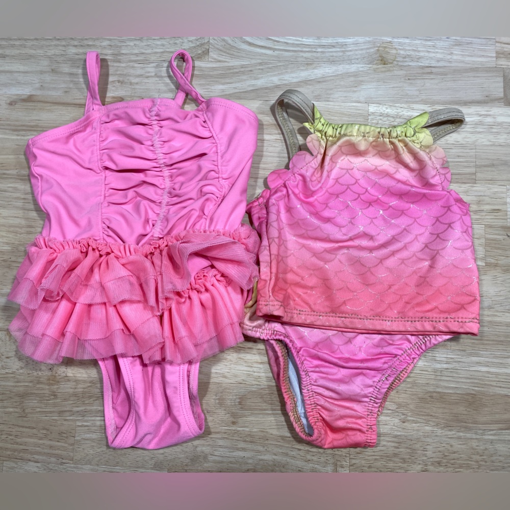 2 12-18 month swimsuits